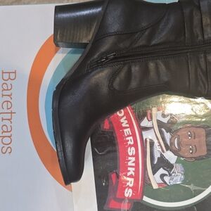 BareTraps Black Mid-Calf Boots